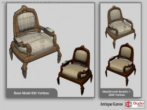 antique kavoo 3D Model