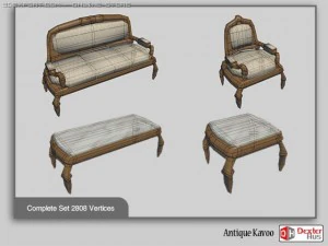 antique kavoo 3D Model