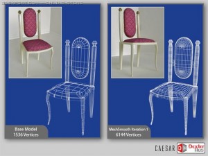 caesar 3D 모델