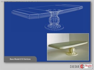 caesar 3D 모델