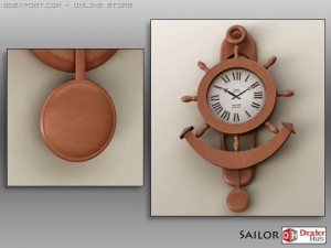 sailor 3D मॉडल