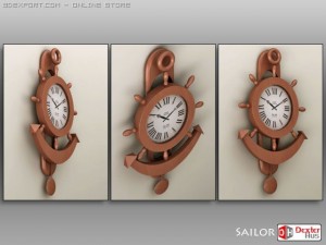 sailor 3D मॉडल