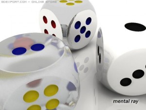 dice 3D 模型