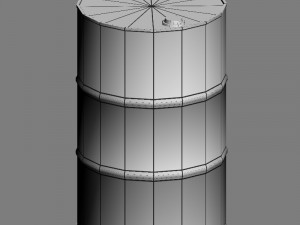 barrel for games 3Dモデル