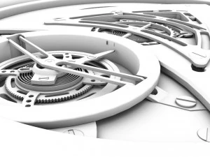 watch mechanisms coll 5 3D Model