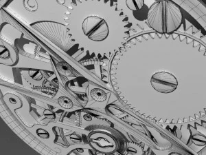 watch mechanisms coll 5 3D Model