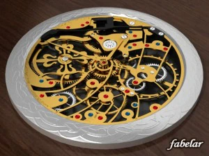 watch mechanisms coll 5 3D Model