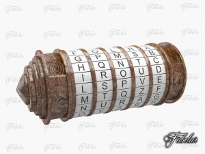 cryptex rusty 3D Model