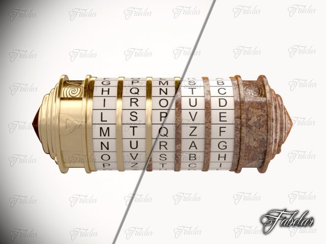 cryptex collection 3D Model .c4d .max .obj .3ds .fbx .stl .blend 