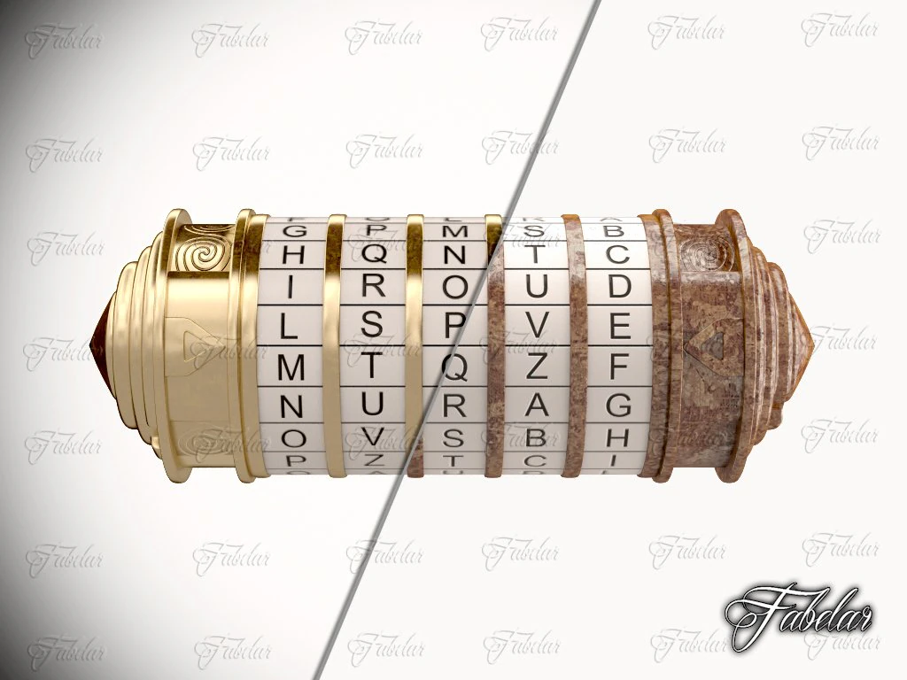 cryptex collection 3D Model .c4d .max .obj .3ds .fbx .stl .blend 
