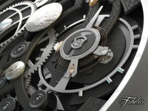 watch mechanism 13 3D Model