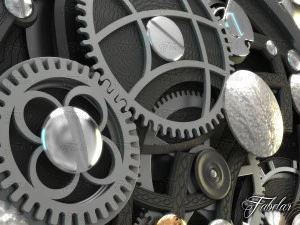 watch mechanism 13 3D Model