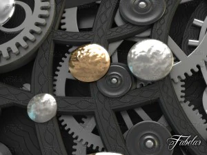 watch mechanism 13 3D Model