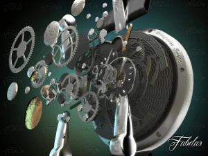 watch mechanism 13 3D Model