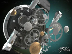 watch mechanism 13 3D Model