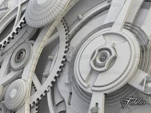 watch mechanism 13 3D Model