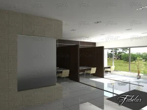 office 01 3D Model