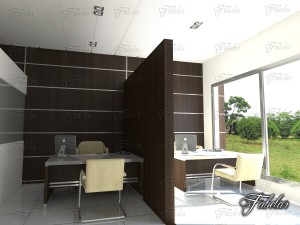 office 01 3Dモデル