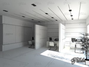 office 01 3Dモデル