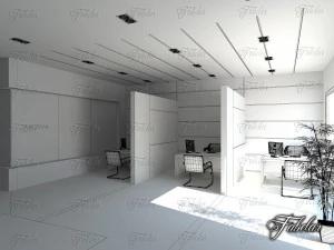 office 01 3D Model