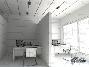 office 01 3Dモデル