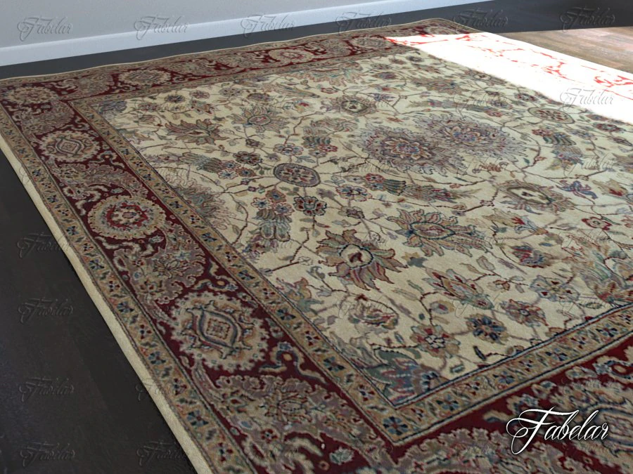 carpet 01 3D Model .c4d .max .obj .3ds .fbx .stl .blend 