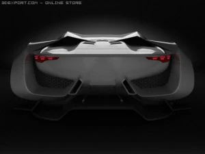 citroen gt 3D Model