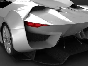 citroen gt 3D Model