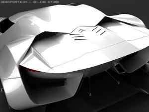 citroen gt 3D मॉडल