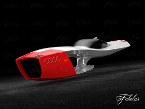 audi calamaro concept 3D 模型