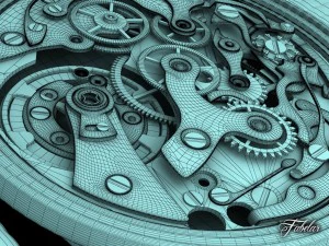 watch mechanisms coll 6 3D Model