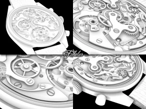 watch mechanisms coll 6 3D Model