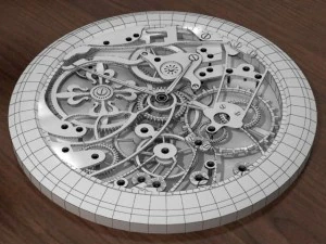 watch mechanisms coll 6 3D Model