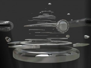 watch mechanisms coll 6 3D Model