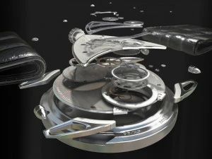 watch mechanisms coll 6 3D Model