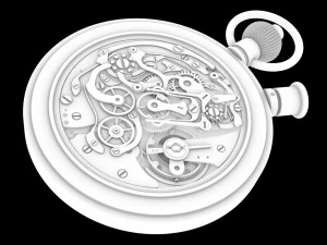 watch mechanisms coll 6 3D Model