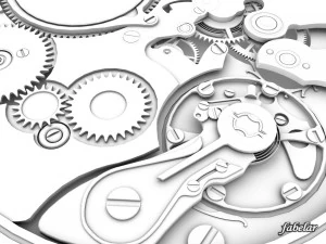 watch mechanisms coll 6 3D Model