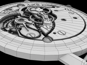 watch mechanisms coll 6 3D Model