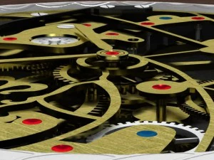 watch mechanisms coll 6 3D Model