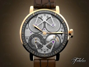 watch mechanisms coll 6 3D Model
