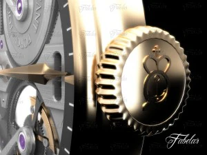 watch mechanisms coll 6 3D Model