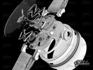 watch mechanisms coll 6 3D Model
