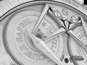 watch mechanisms coll 6 3D Model