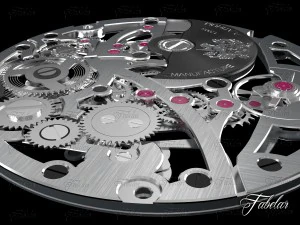 watch mechanisms coll 6 3D Model