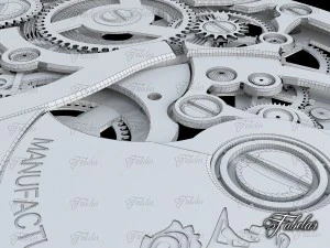 watch mechanisms coll 6 3D Model