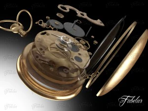 watch mechanisms coll 6 3D Model