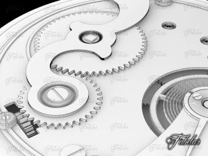 watch mechanisms coll 6 3D Model