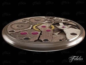 watch mechanisms coll 6 3D Model
