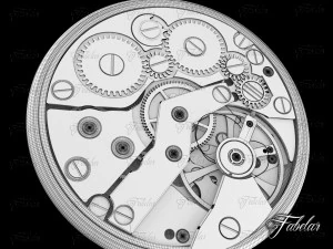 watch mechanisms coll 6 3D Model