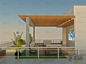 villa 02 Model 3D